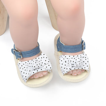 Baby Sandals Toddler Shoes Pu Leather Bow