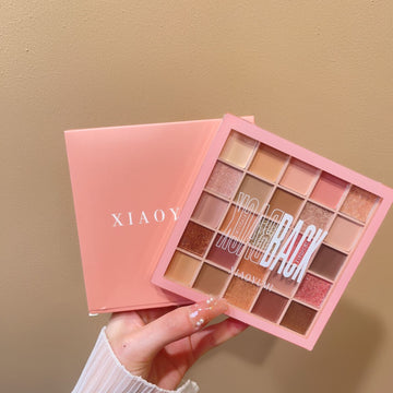 25 Colors Eye Shadow Plate XIAOYUMI New Products Shimmer Matte Earth Color Series Factory Spot Goods Pingjie Eye Shadow
