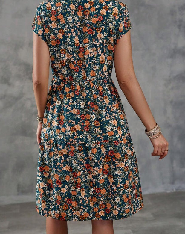 Emery Rose Waist Holiday Dress For Women