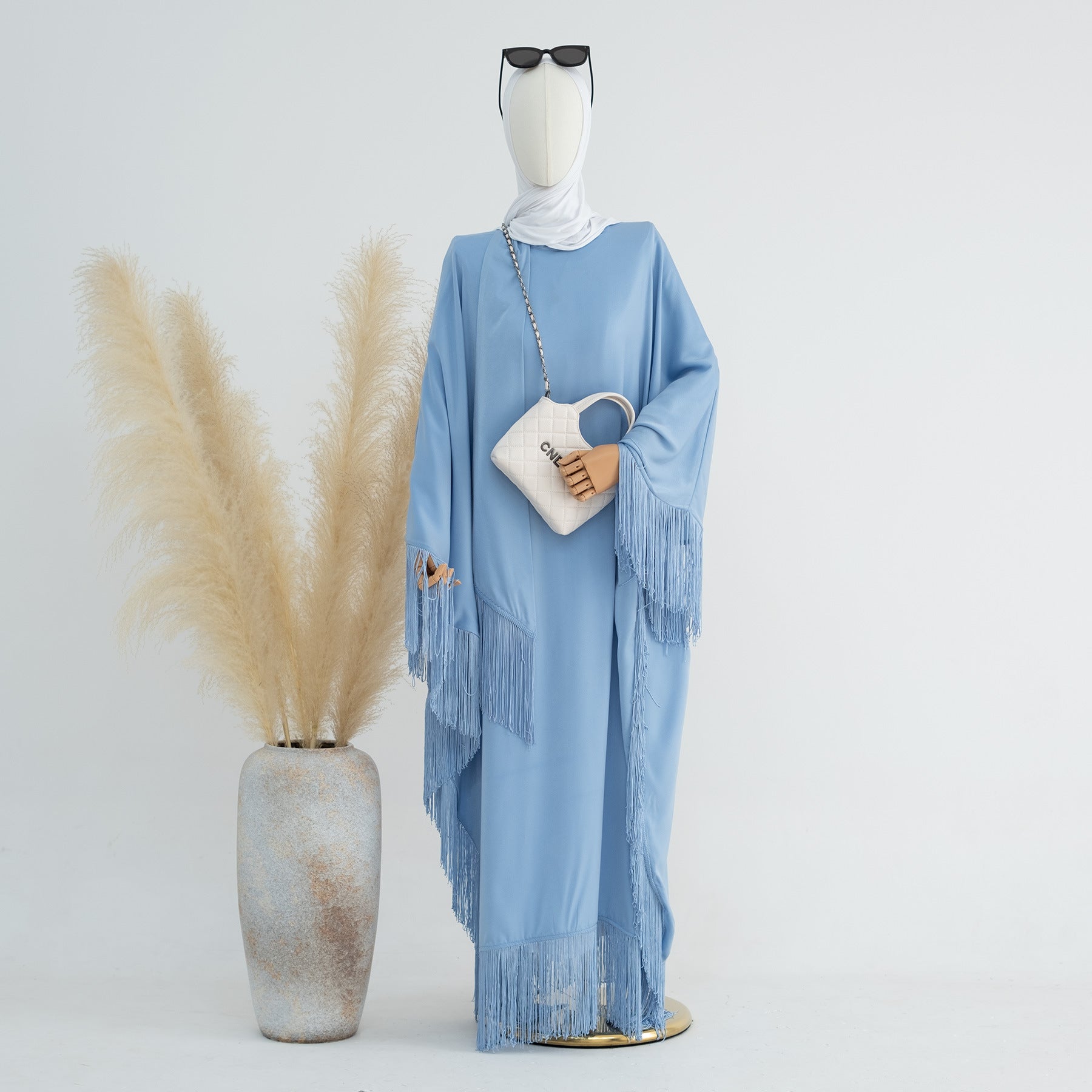 Dubai Turkey Tassel Abaya