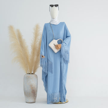 Dubai Turkey Tassel Abaya