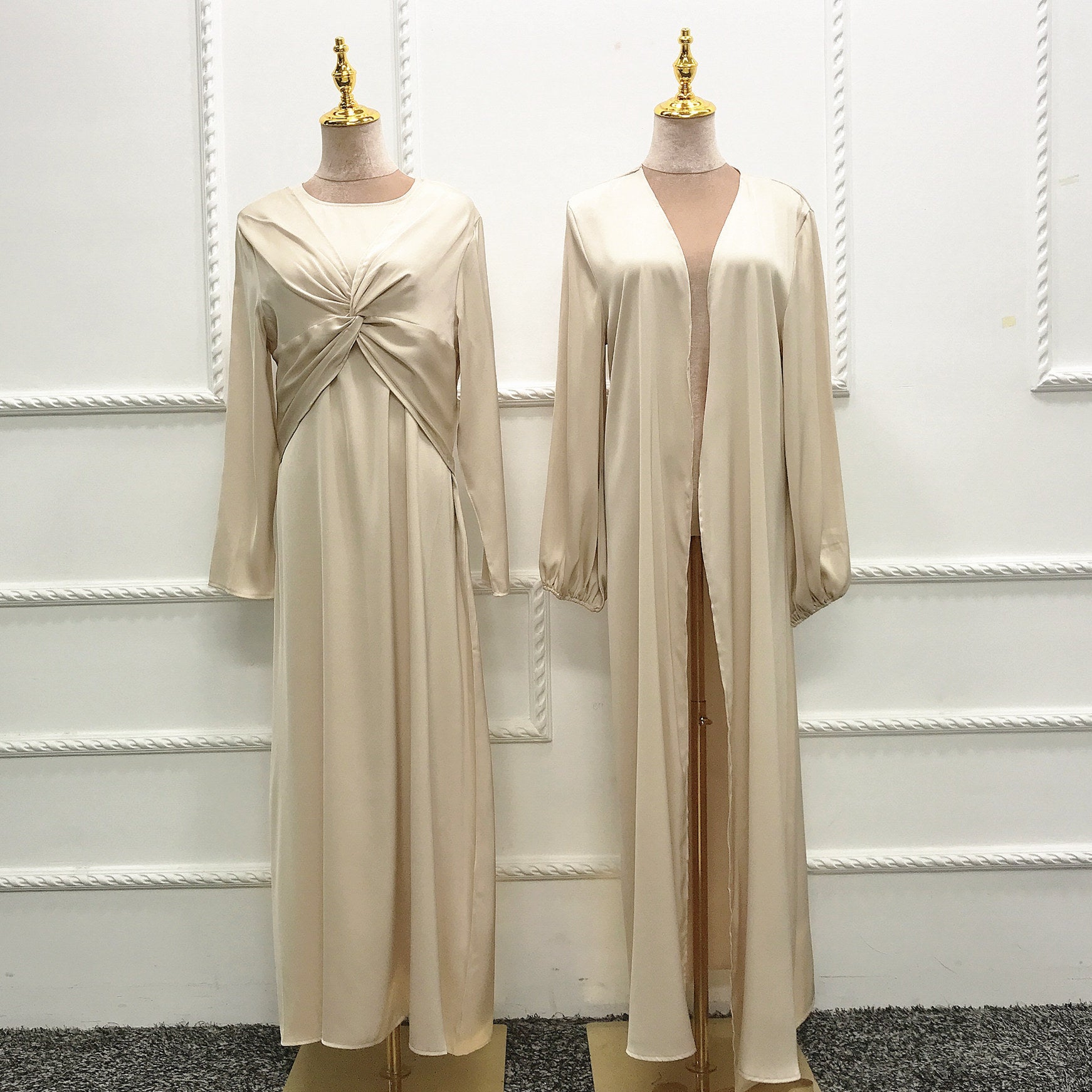 Turkey Dubai Two-Piece Set Abaya