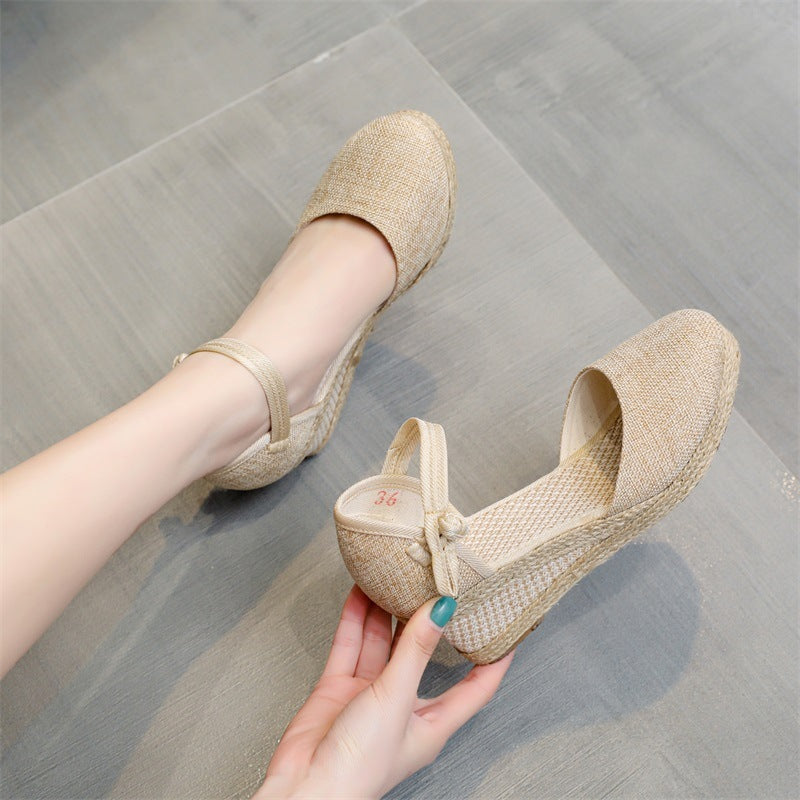 Women's Summer Wedge Casual High Heel Sandals