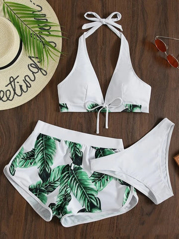 Bikini & Shorts Swim Set