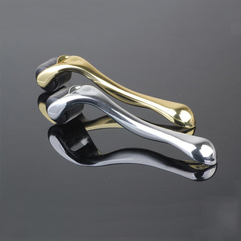 540 Roller Gold Handle Titanium Stainless Steel Import Beauty Instrument Pack