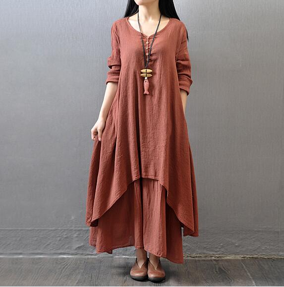 Flax Two-in-One Dress