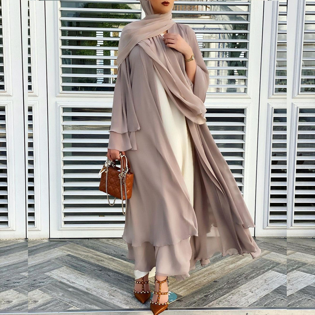 Elegant Soft Abaya Dress
