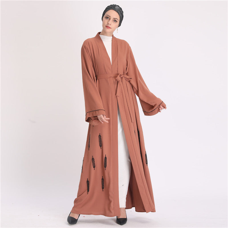 Dubai Beaded Cardigan Abaya