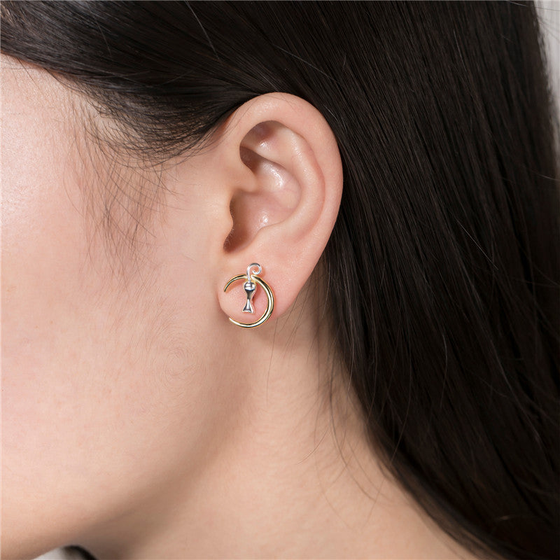 Moon Cat Pendant Necklace Set – Cute & Minimalist