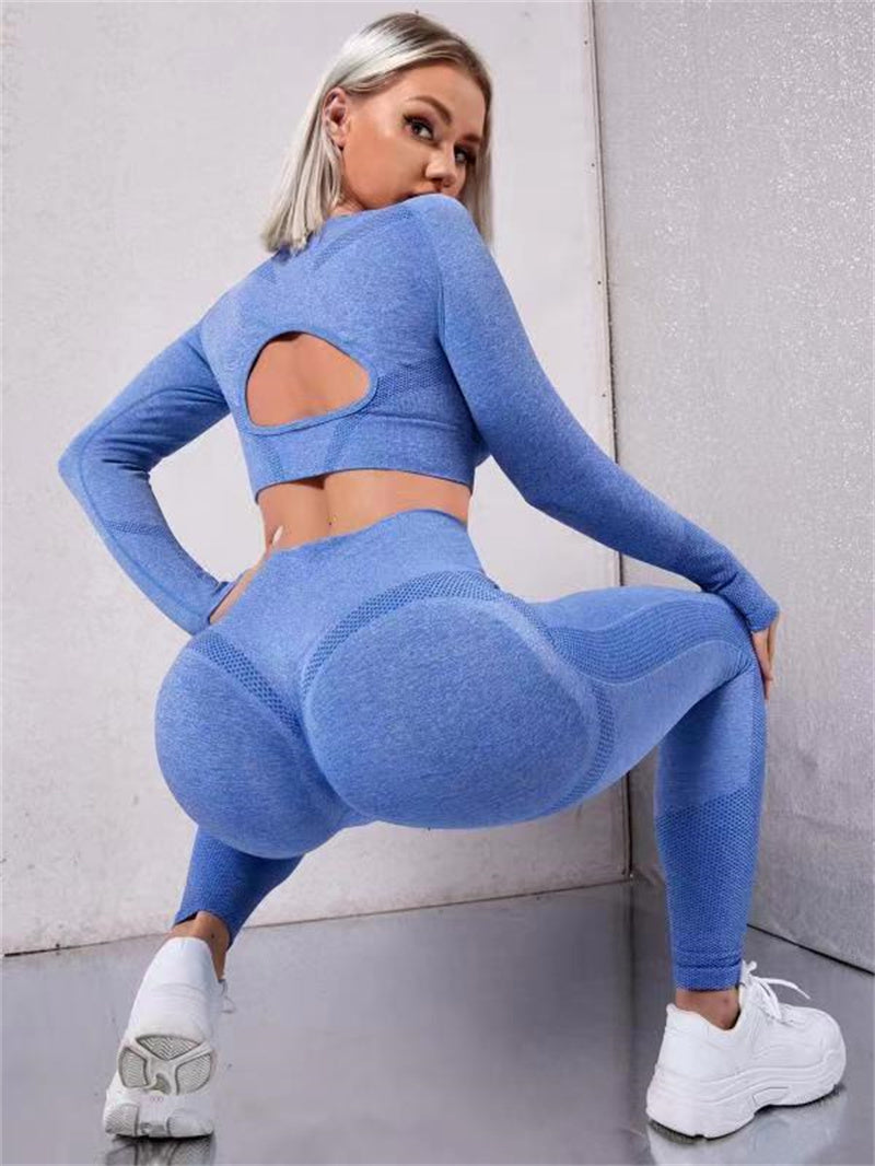 2-Piece Seamless Fitness Suit