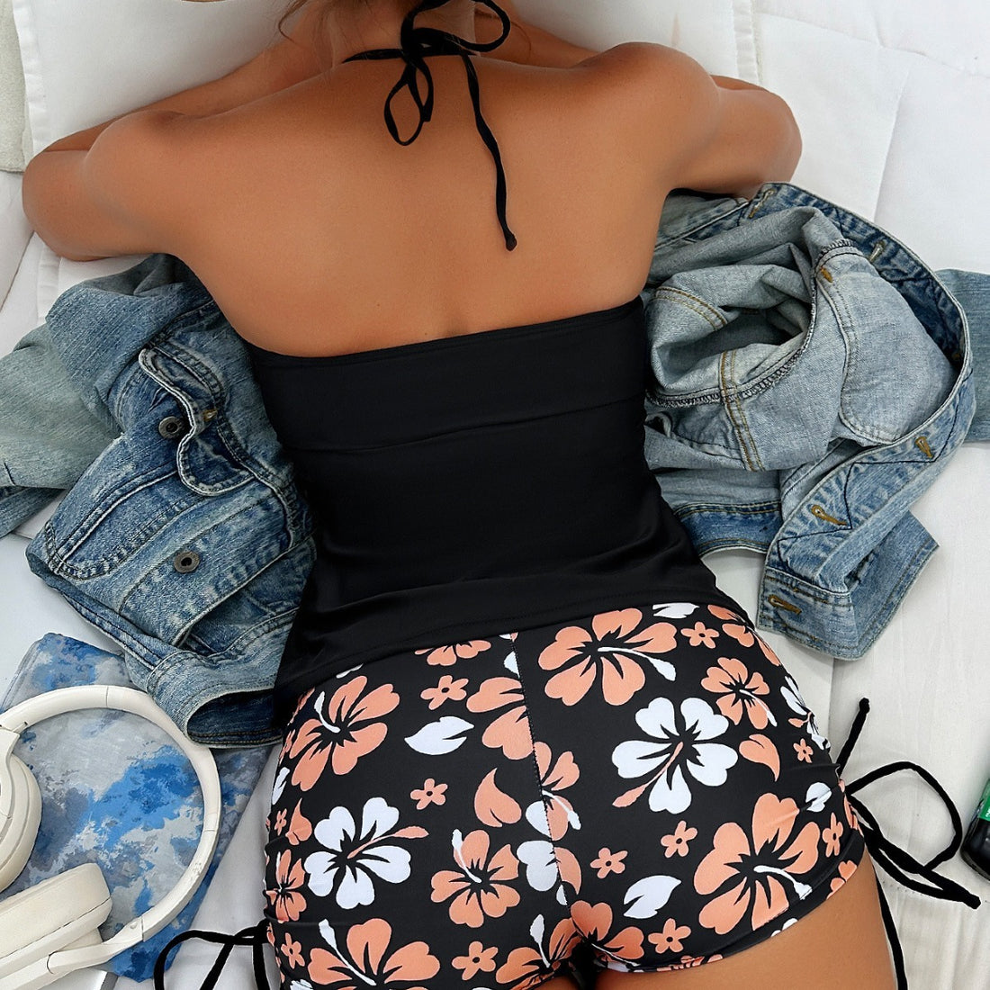 Printed Halterneck Bikini – Stylish & Sexy