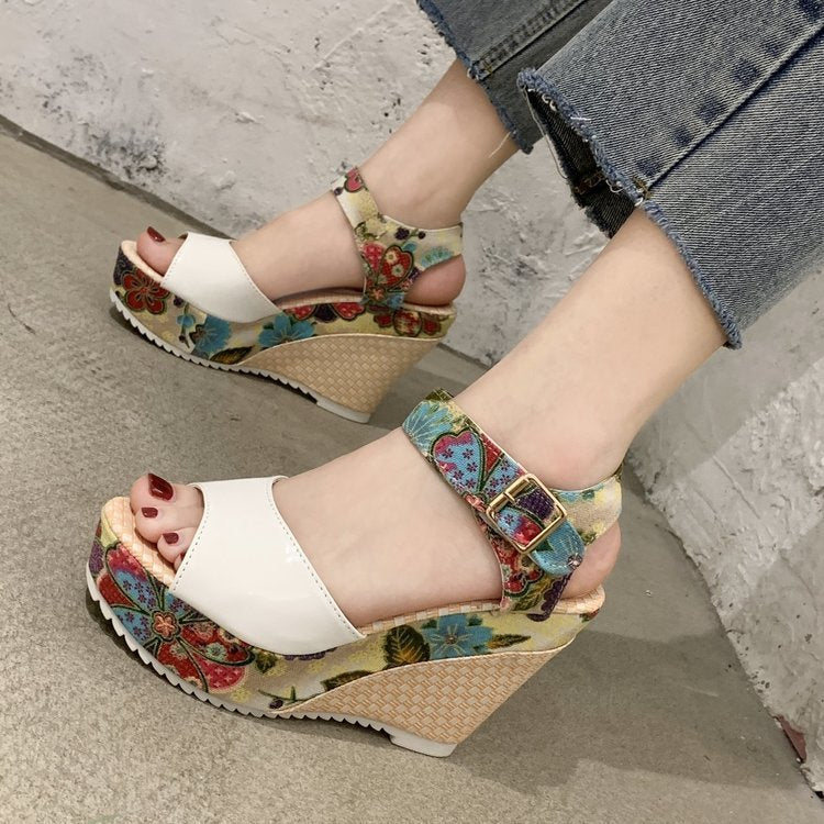 Women’s High Heel Roman Sandals