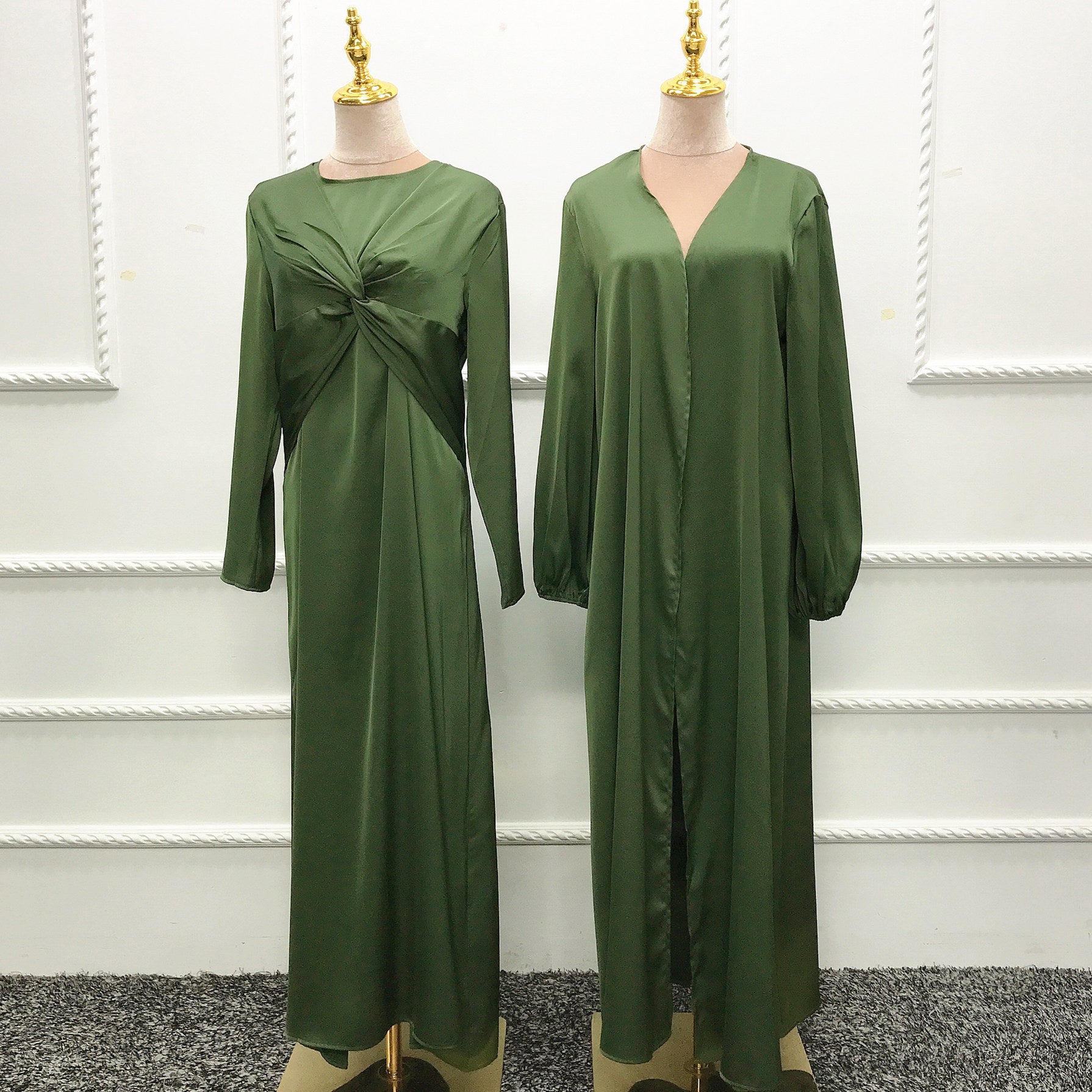 Turkey Dubai Two-Piece Set Abaya