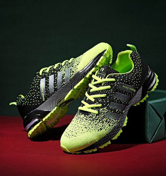 Best selling couple sports shoes breathable mesh outdoor men and women running shoes sports shoes fitness jogging shoes men