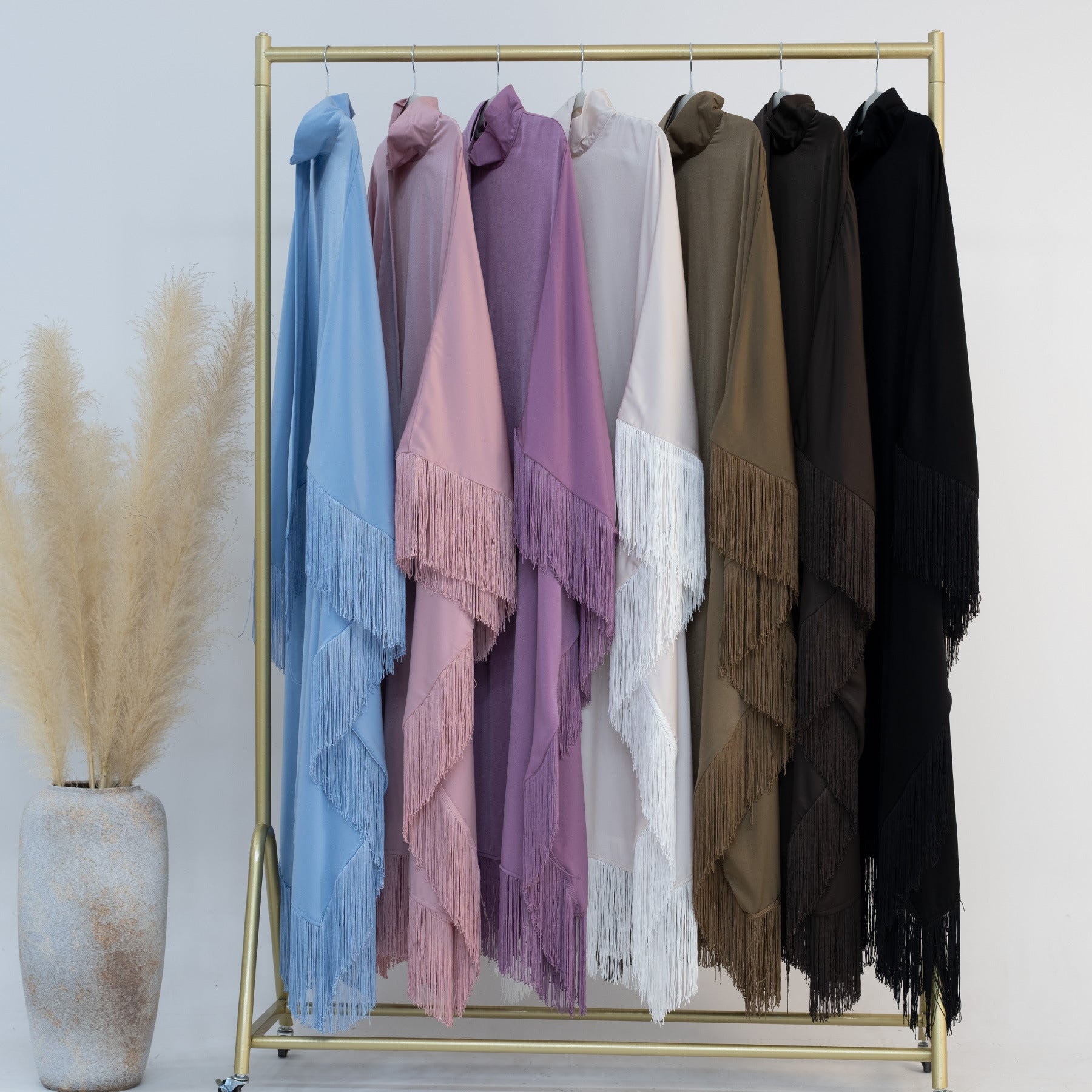 Dubai Turkey Tassel Abaya