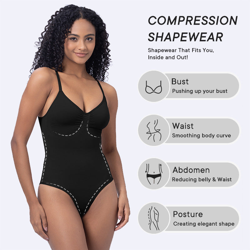 Slim Fit Siamese Shaper Suit