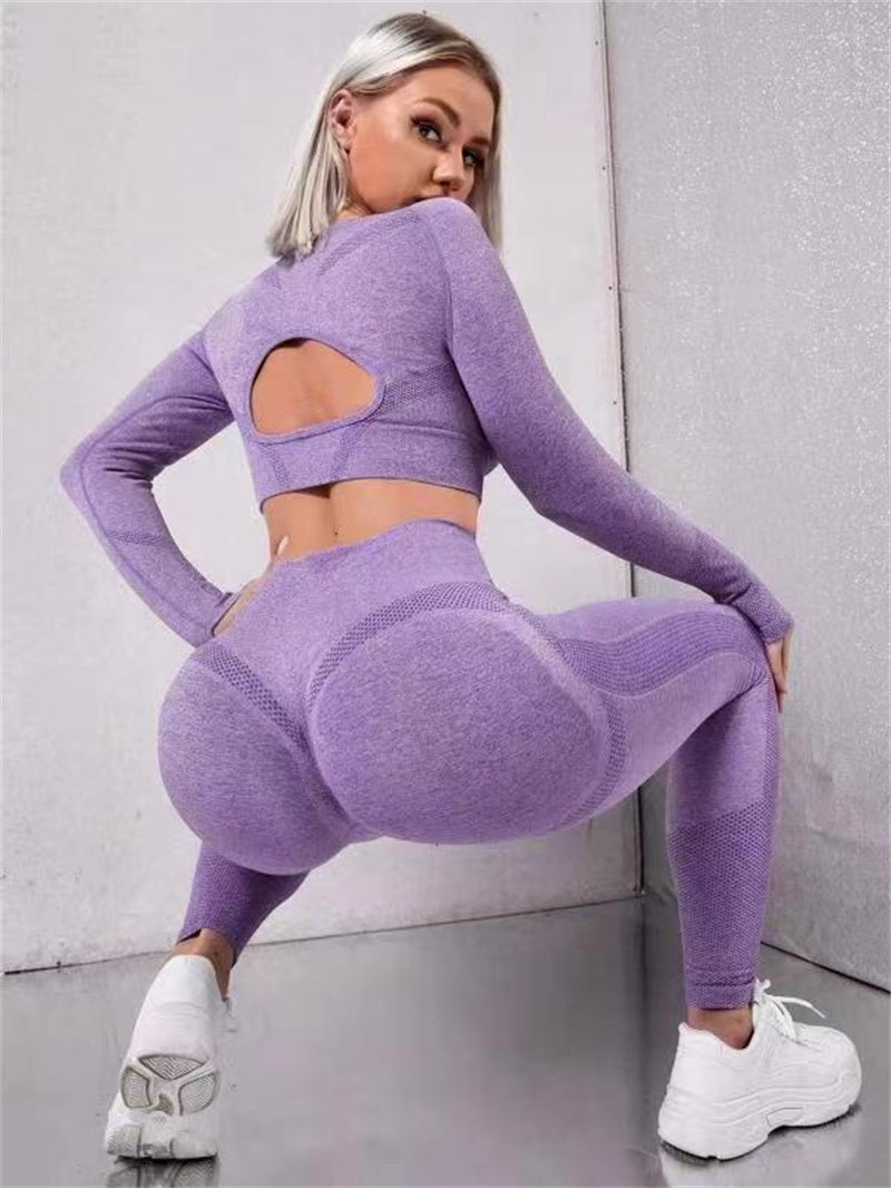 2-Piece Seamless Fitness Suit