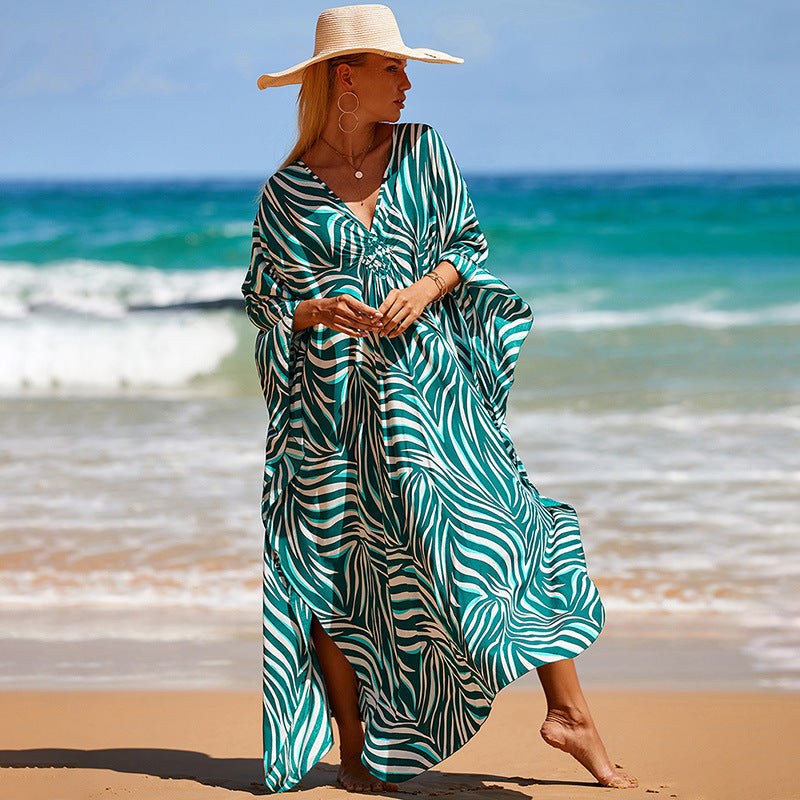 European And American Bikini Cover-up Jacket