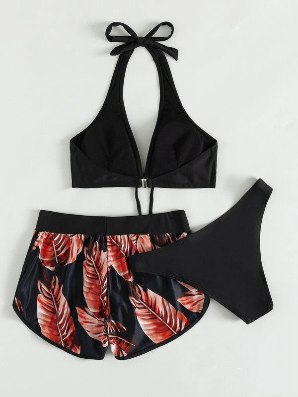Bikini & Shorts Swim Set