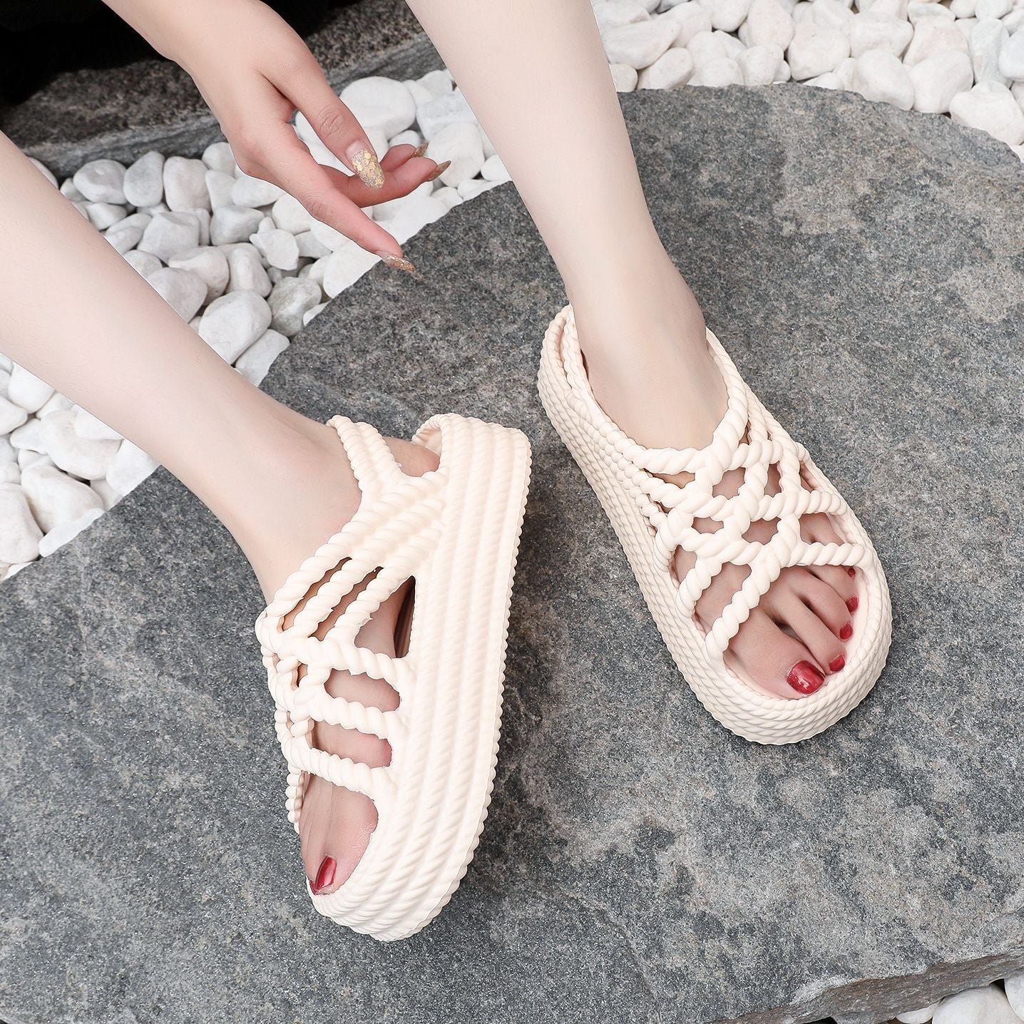 Platform Roman Sandals for Women