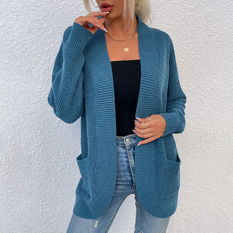 Casual Pocket Knit Sweater