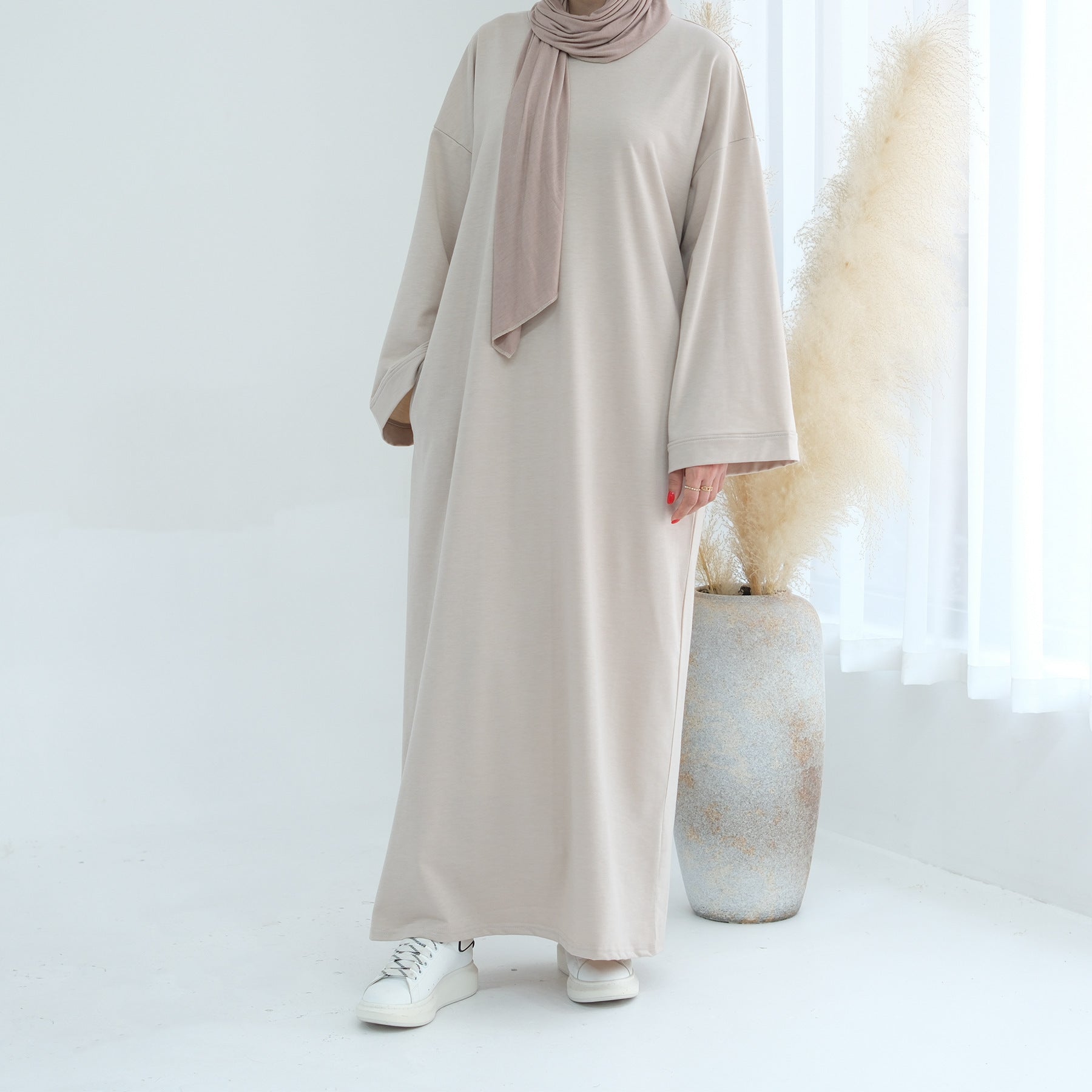 Turkey Dubai Casual Hoodie Abaya