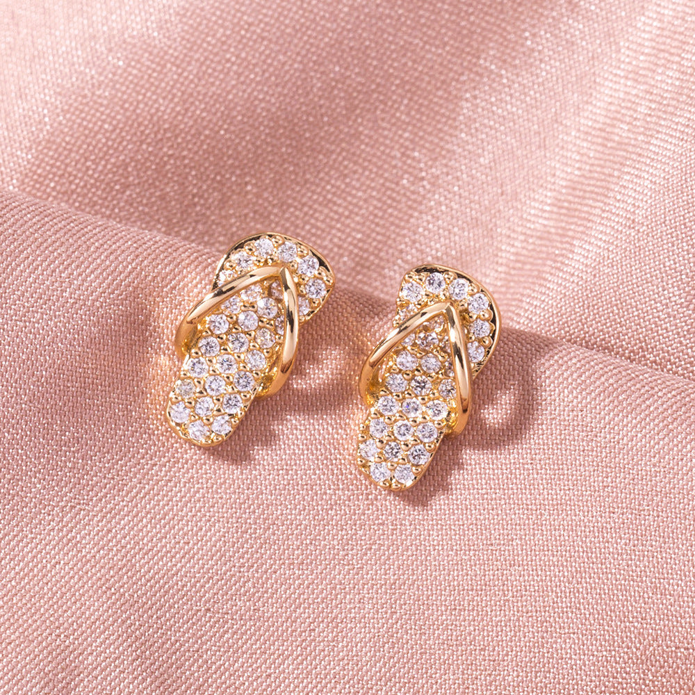 Mini Slipper Earrings