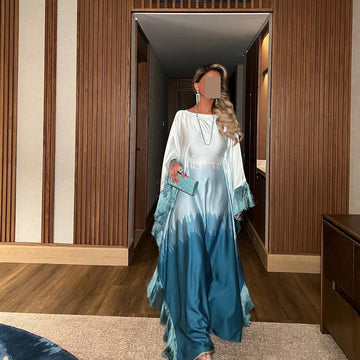 Tassel Detail Abaya Dress