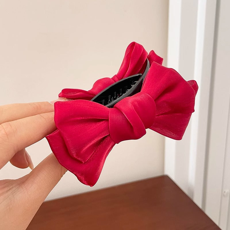 Elegant Hair Clip – Updo Back Head Style