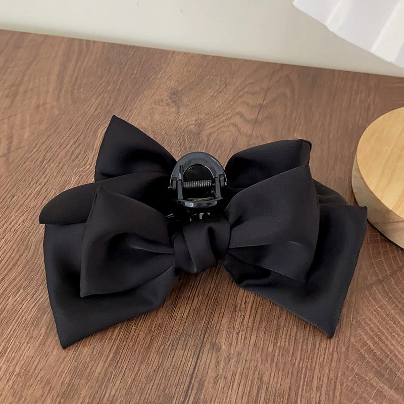 Large Bow Ribbon Hair Clip Claw