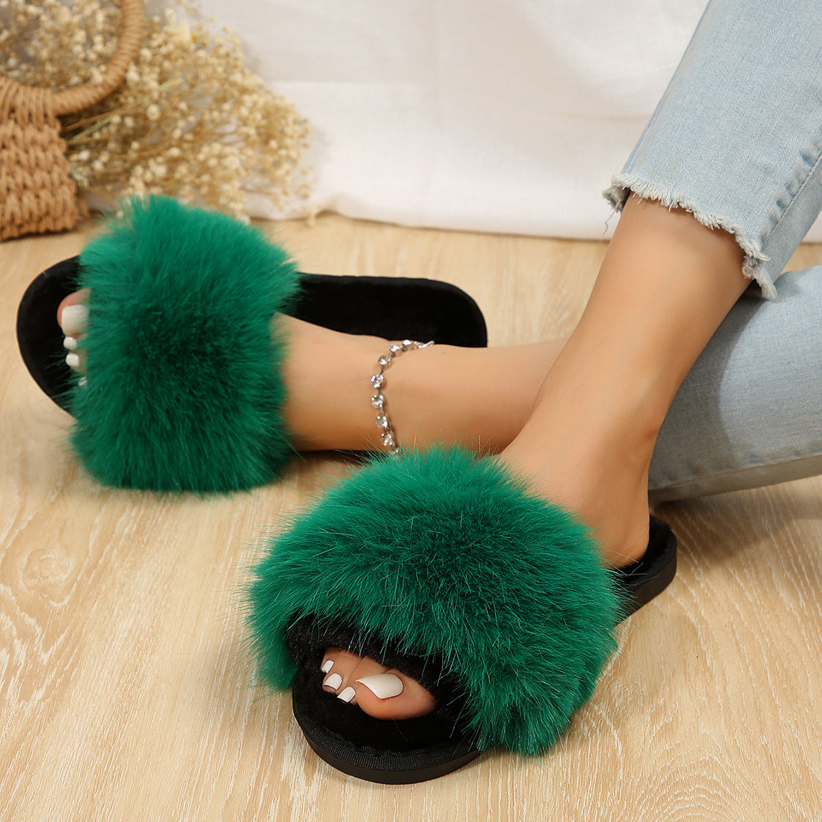 Winter Cotton Slipper Shoes