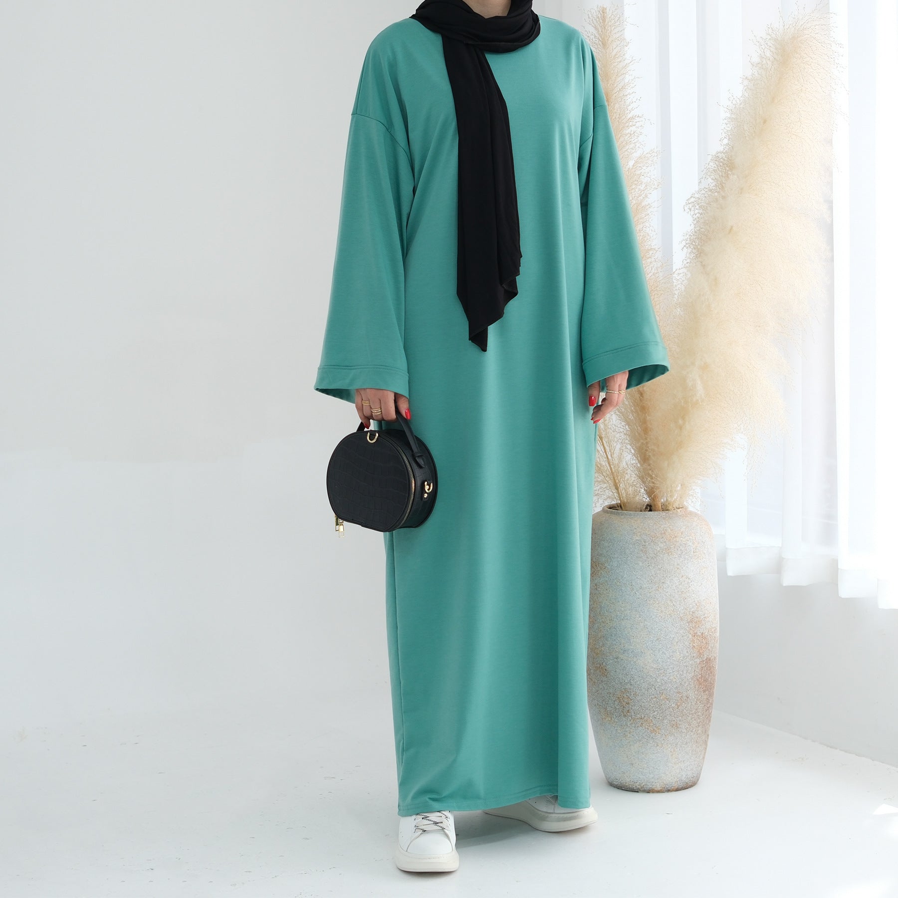 Turkey Dubai Casual Hoodie Abaya