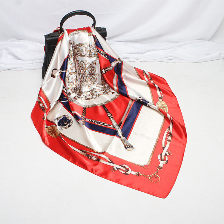 Printed Silk Wrap – Stylish & Lightweight