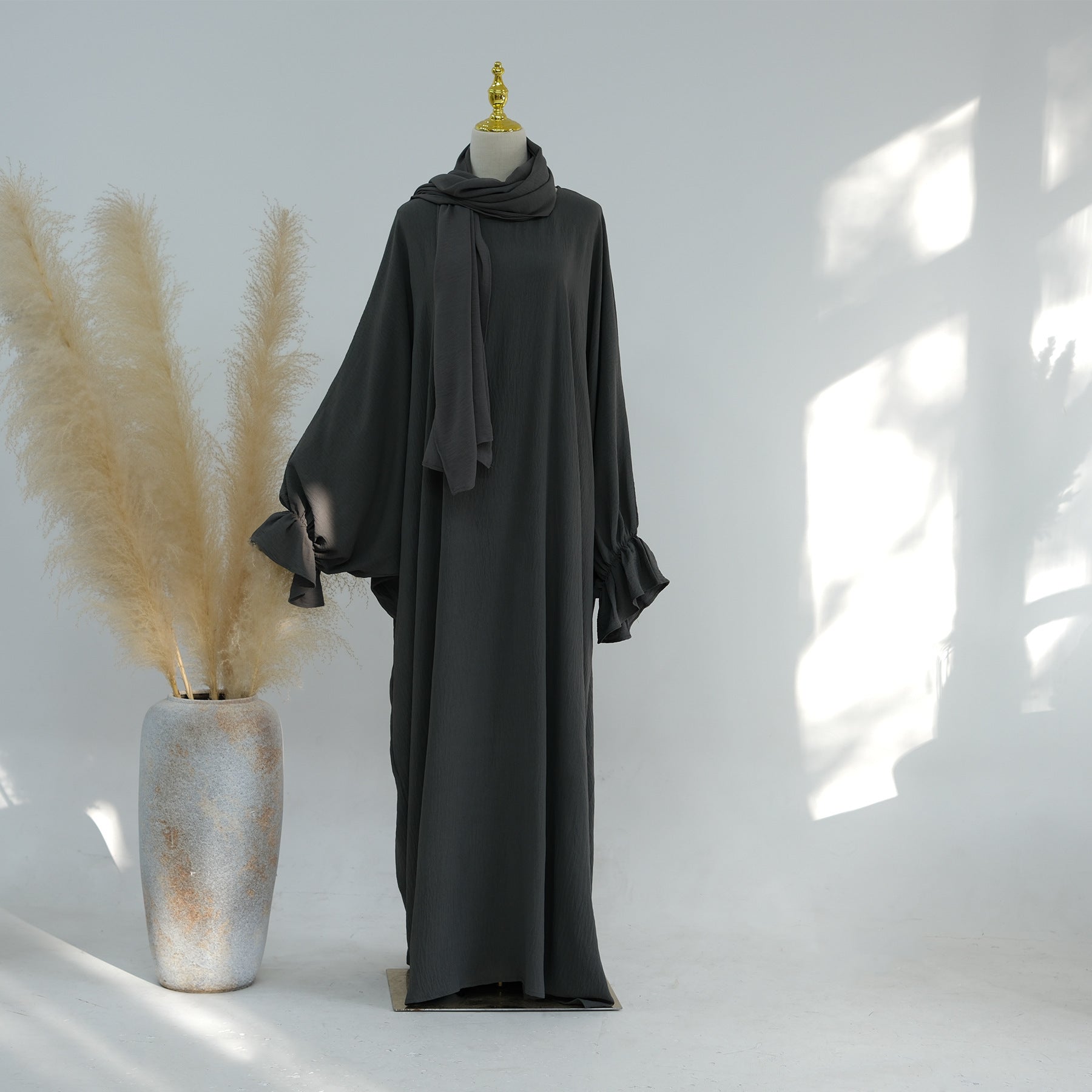 Dubai Turkey Solid Dress