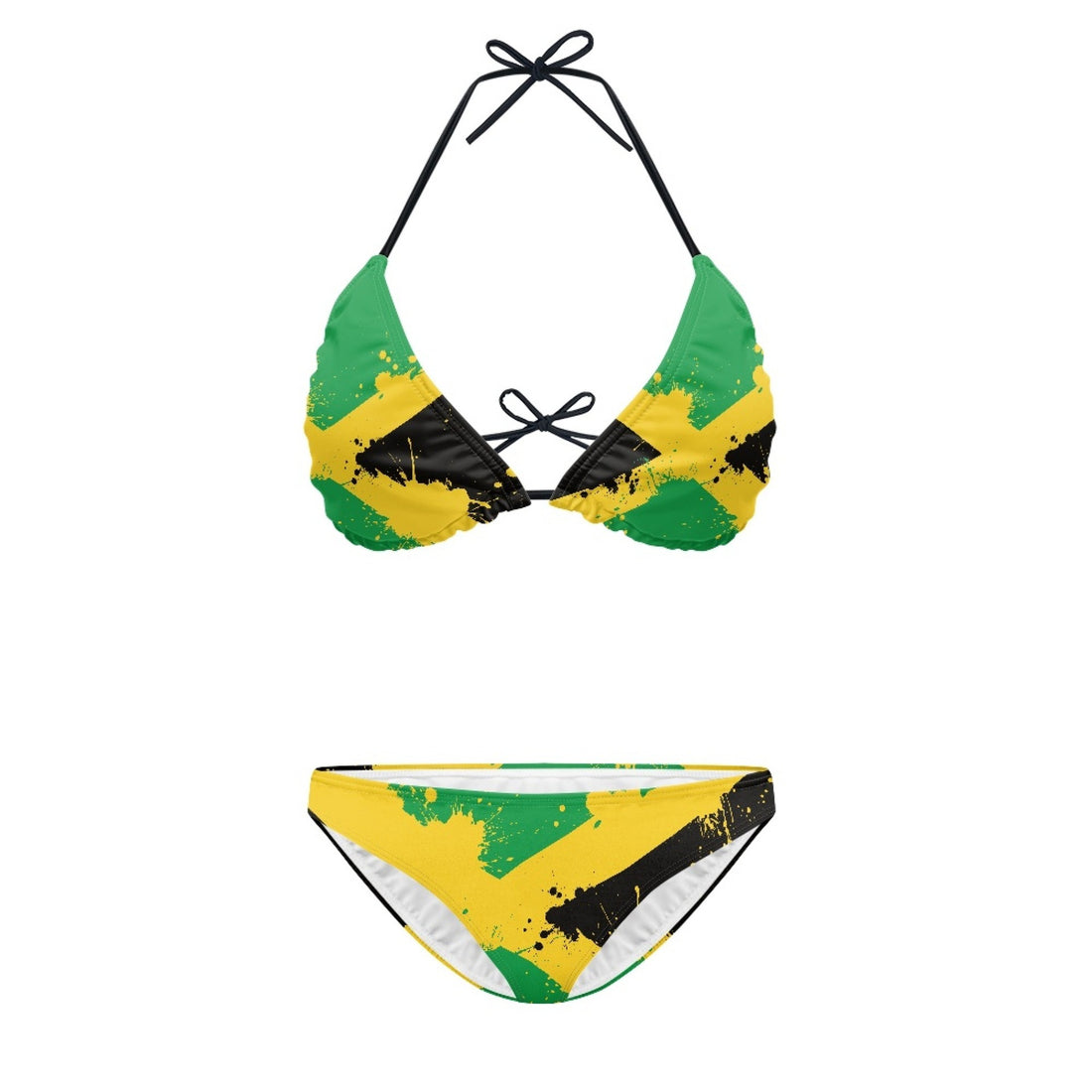 Printed Swimwear – Chic Split Style