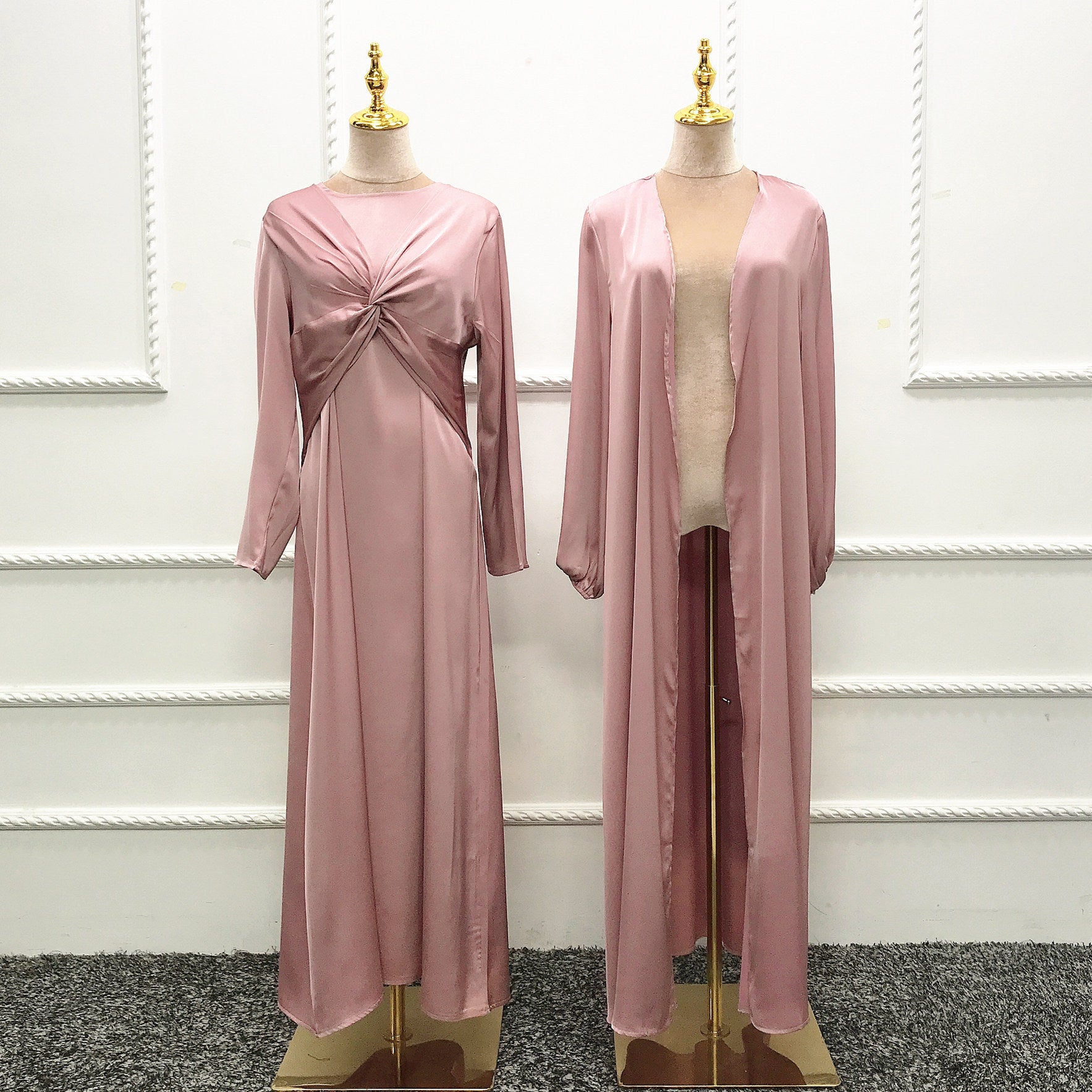 Turkey Dubai Two-Piece Set Abaya