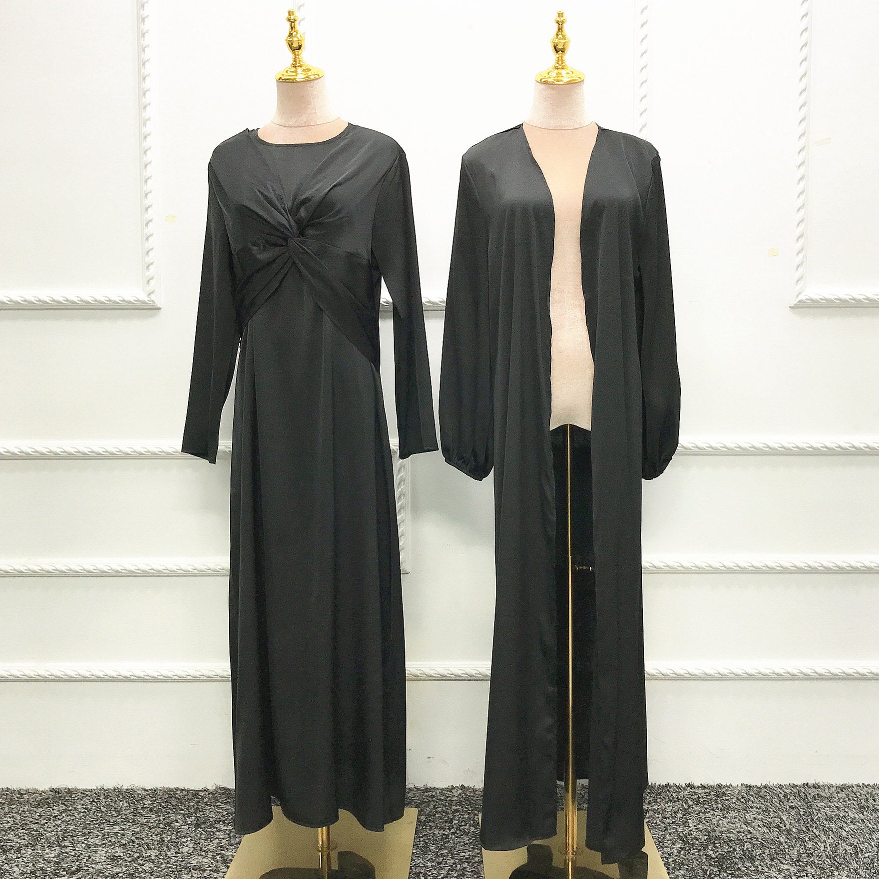 Turkey Dubai Two-Piece Set Abaya