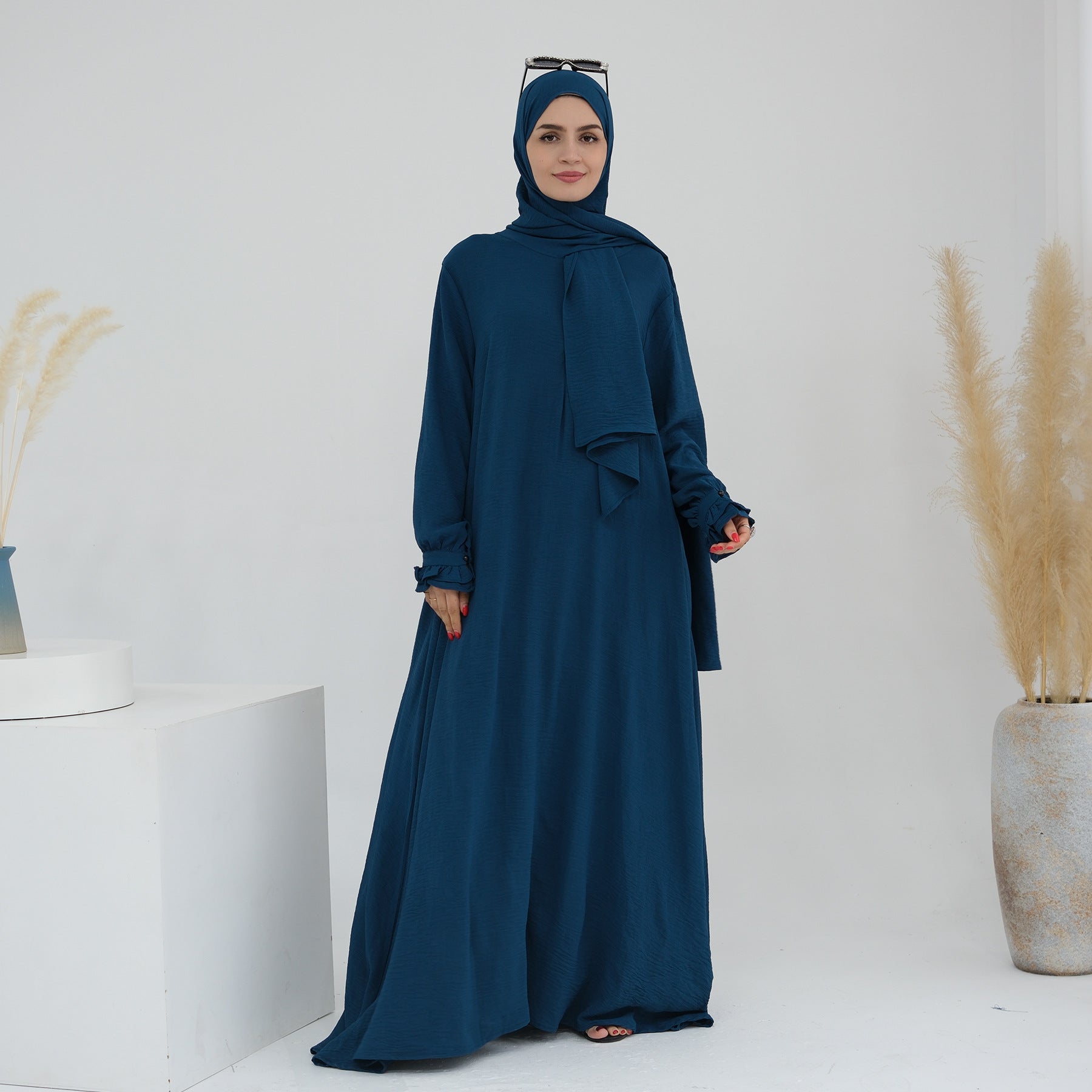 Turkey Dubai Modest Abaya Set