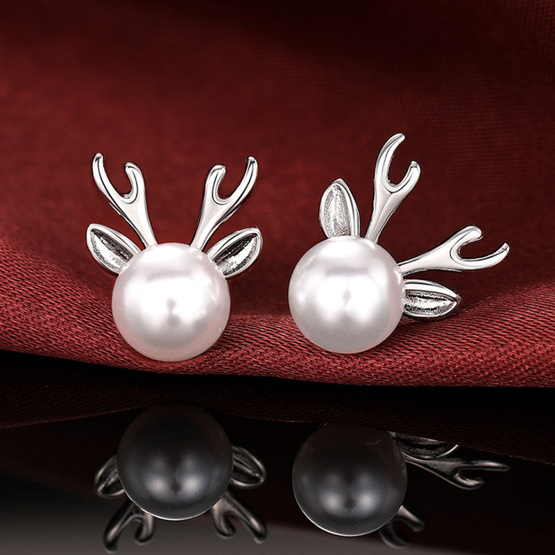 Whimsical Antler Earrings – Feminine & Fun