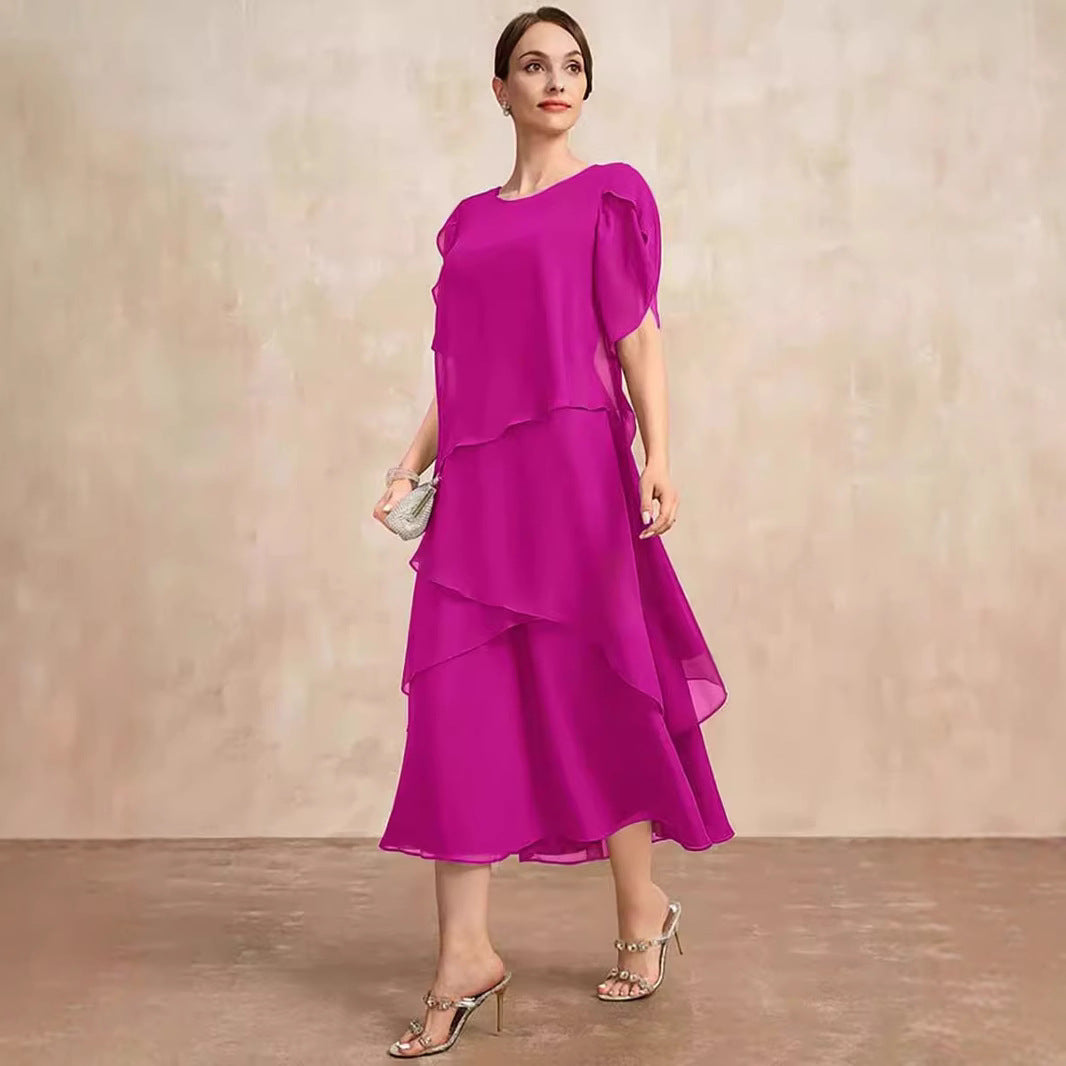 Chiffon Layered Dress