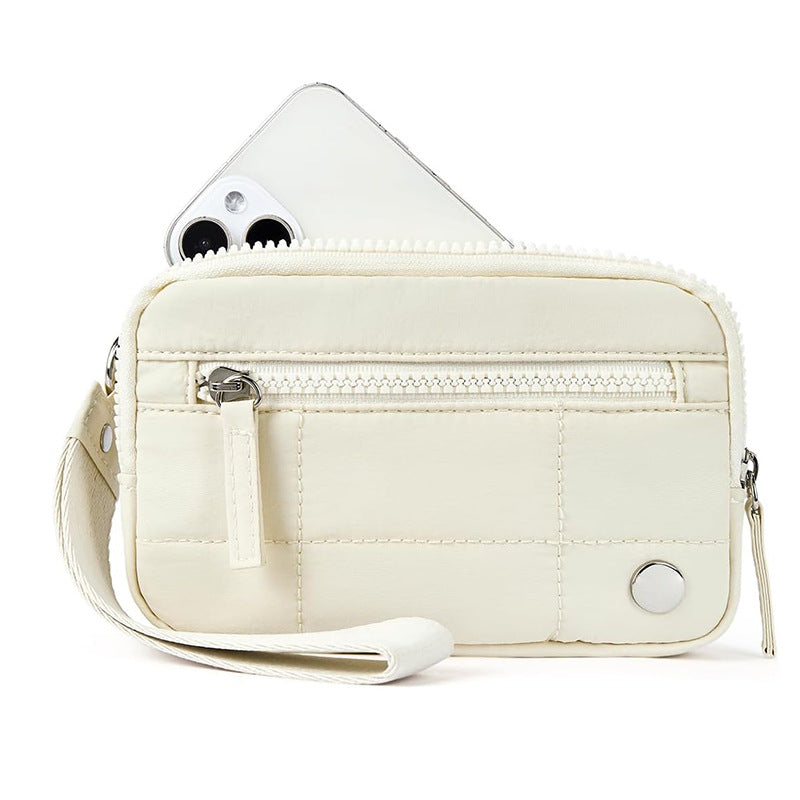 Quilted Waterproof Clear Handbag