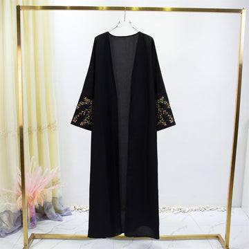 Floral Embroidered Abaya