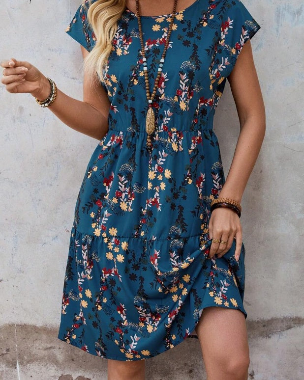 Emery Rose Waist Holiday Dress For Women