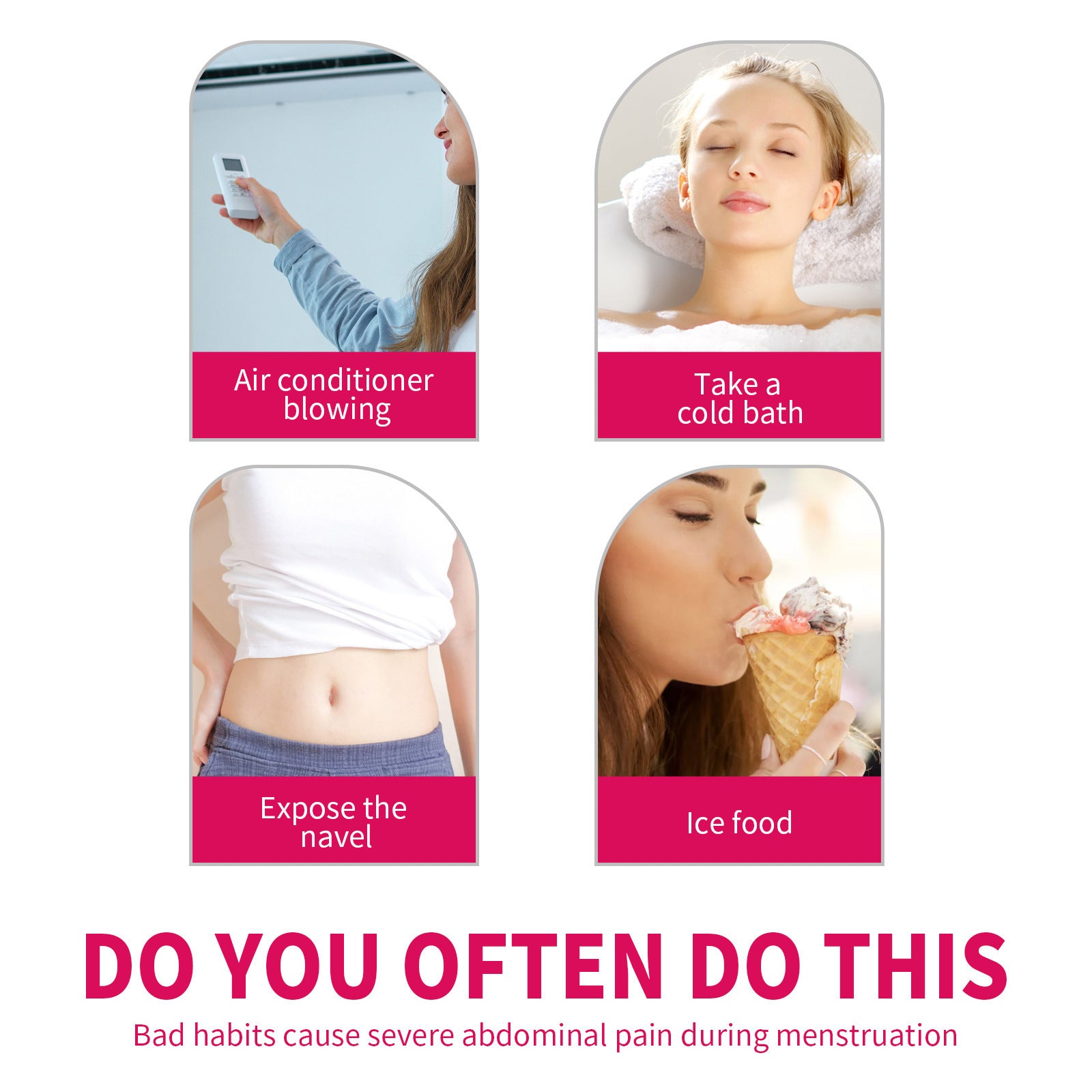 Women's Abdominal External Body Nursing Adhesive Bandage
