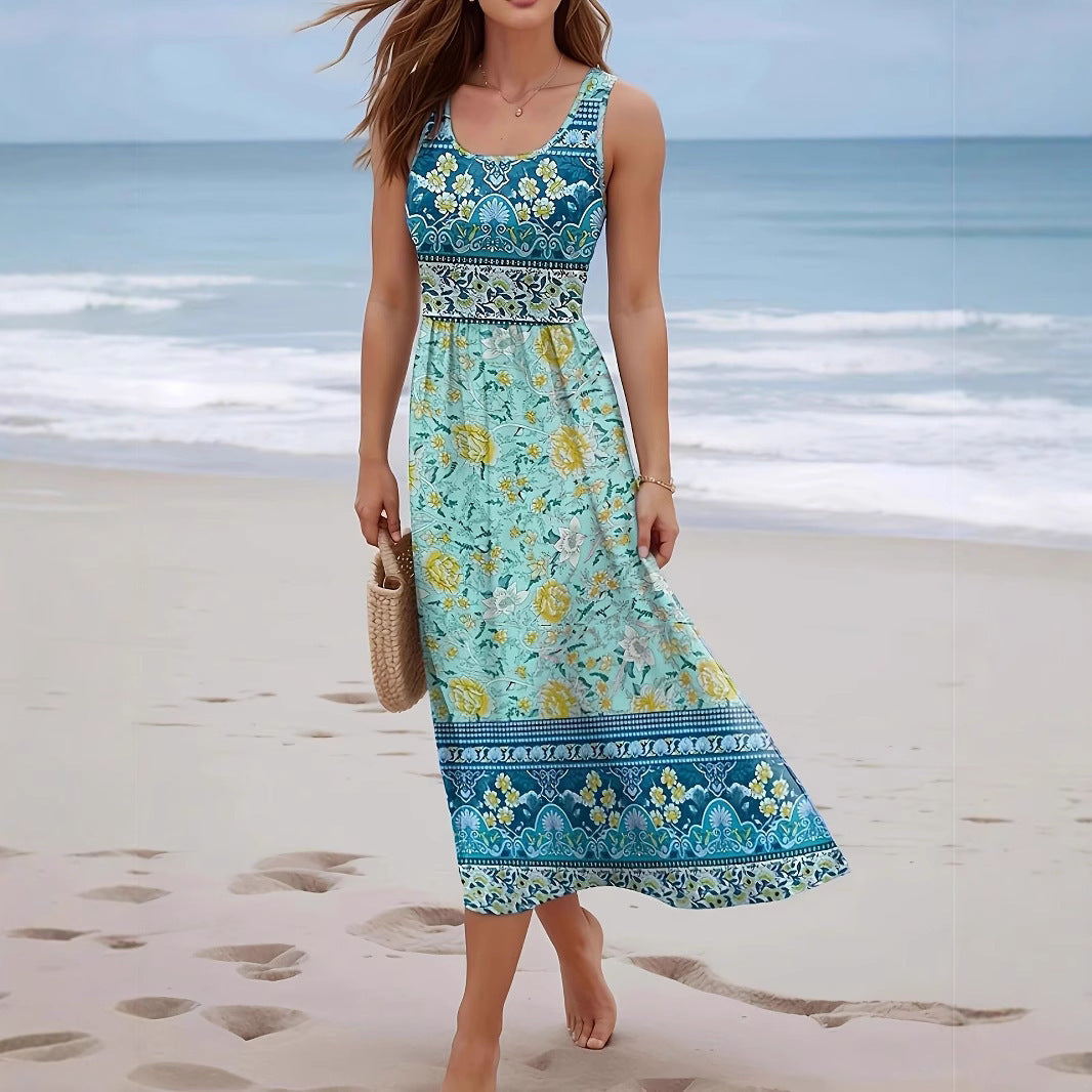 Sleeveless Beach Jumper Dress