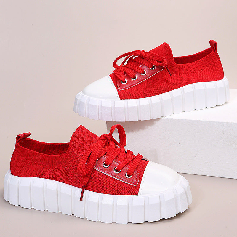 Women's Retro Biscuit Shoes