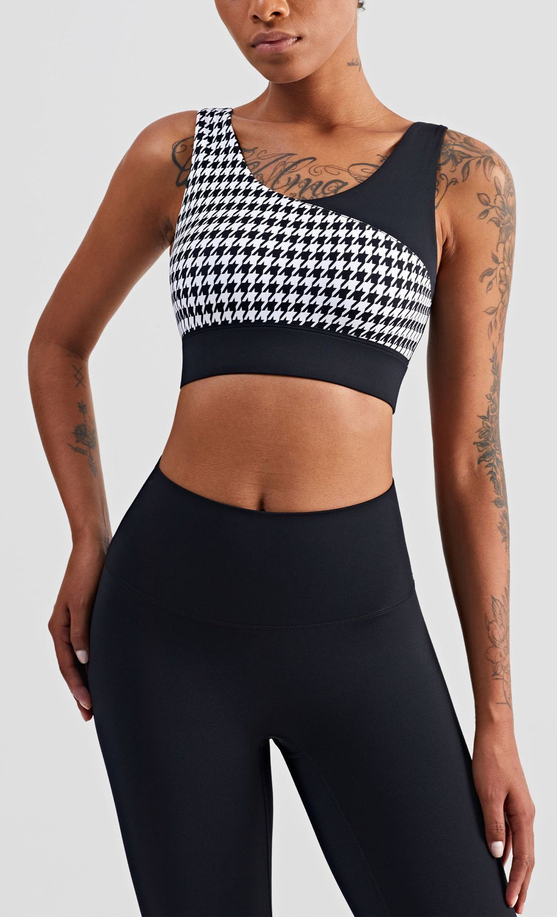 Women’s Slim Houndstooth Yoga Set