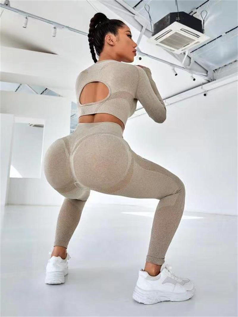 2-Piece Seamless Fitness Suit