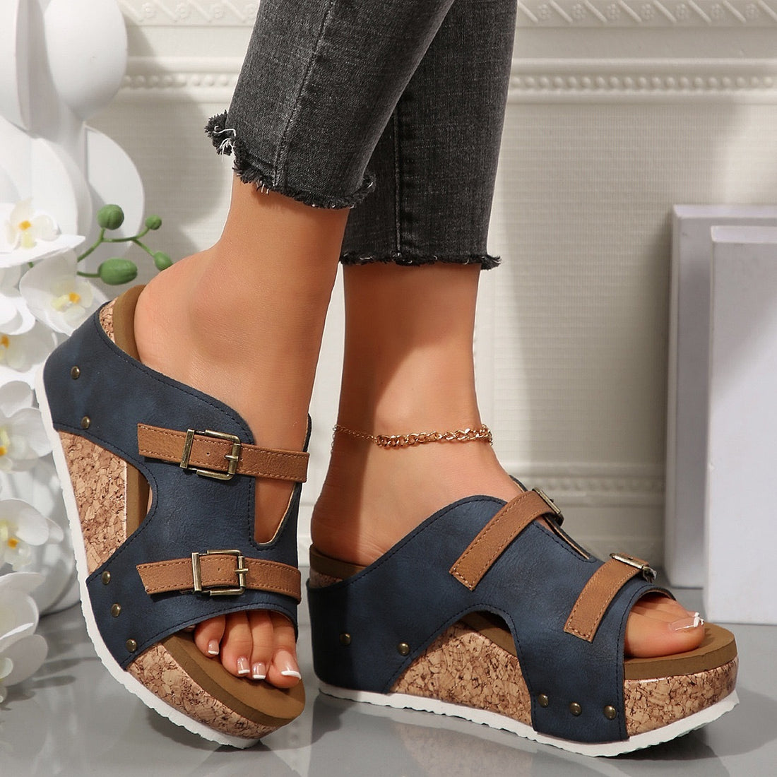 Summer Wedge Sandals