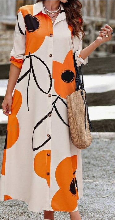 Women's Random Printed Dress